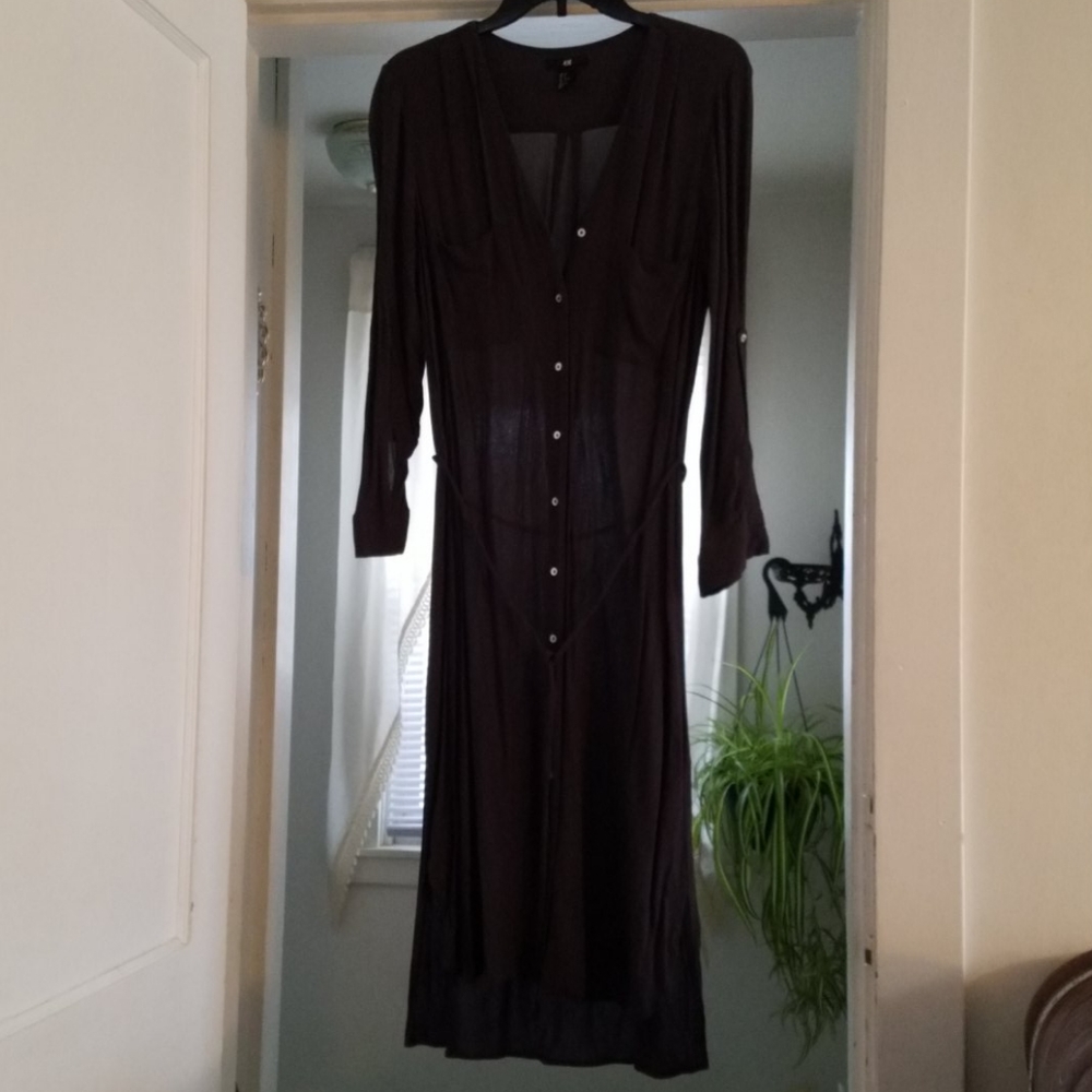 H&M Button Shirt Dress